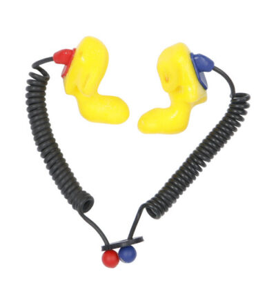 Aegisound CTE30X Custom, Solid, Coiled, Tethered Earplugs